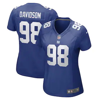 womens nike dj davidson royal new york giants game player j